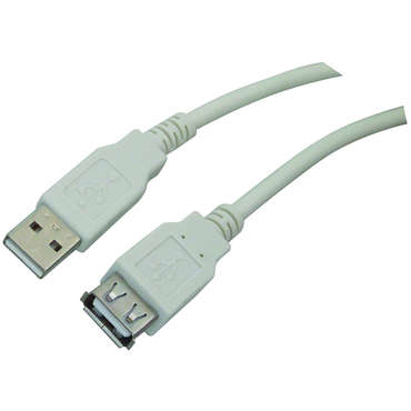 Cble USB AB 3M OR E-KOM USB1003 pour 15