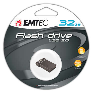 Cl USB 32 Go EMTEC EKMMD32GS200 pour 27