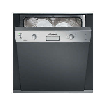 Lave-vaisselle intgrable 47 dB coloris inox CANDY CDS 2117 X pour 499