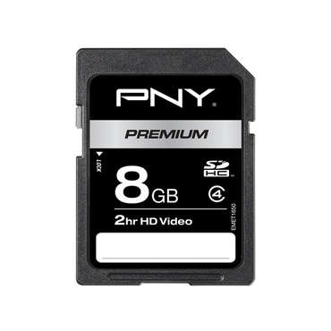 Carte mmoire SDHC 8GO PNY SD 8GBHC4 PREMIUM pour 11