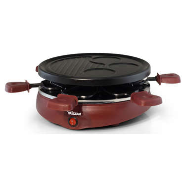 Raclette / Grill / Crpire TRISTAR RA-2991 pour 20